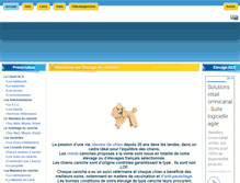 Tablet Screenshot of caniche.elevage-acs.fr